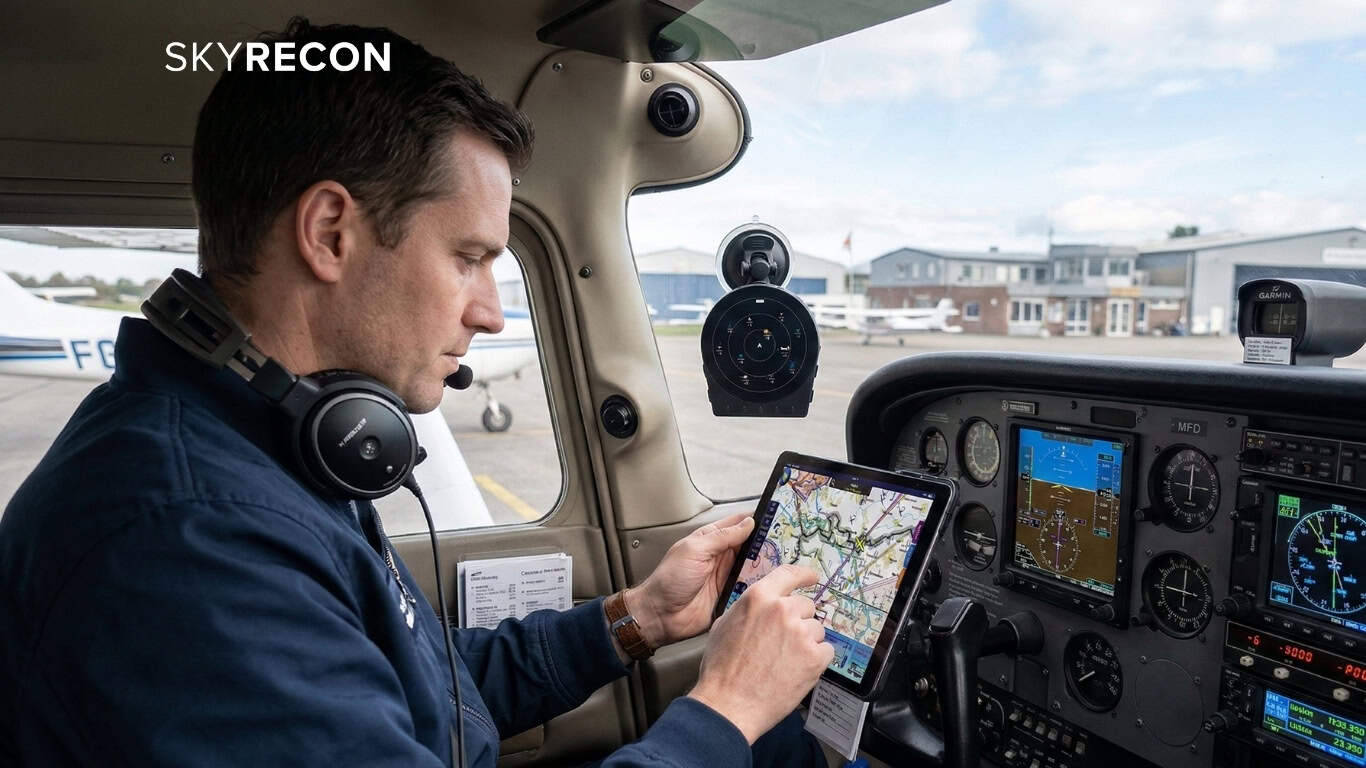 How to Set Up Your Portable ADS-B Receiver for ForeFlight, SkyDemon, and Beyond